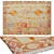 Chenille Paxi Printed Rug 3D model small image 1