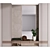Modern Entryway Composition Set 3D model small image 1