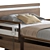 Extra-Wide SonderCare Hospital Bed 3D model small image 4