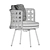 Torii Nest Outdoor Chair 3D model small image 10
