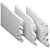 Decorative Gypsum Elements Set 3D model small image 2