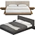  Sleek Bed Design, High Quality 3D model small image 3