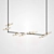 "Typography Pendant Light by ImperiumLoft 3D model small image 2