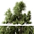Assorted Foliage Bundle 135 3D model small image 1