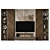 Wall Mounted TV Bracket 37 3D model small image 2