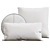 CB2 Pillow Set Collection 3D model small image 4