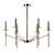 Eurosvet Anders Pendant Chandeliers 3D model small image 1