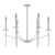 Eurosvet Anders Pendant Chandeliers 3D model small image 4