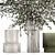 Sakura Blossom Vase Set 3D model small image 4