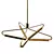 Adjustable Wide Chandelier with Elegance 3D model small image 2