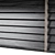 Wooden Blinds Set 24, 150-200cm 3D model small image 5