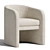 Modern Comfort Mairo Armchair 3D model small image 3