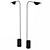 Minimalist Zen-Style Floor Lamp 3D model small image 3