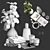Elegant Decor Set 2015 Max 3D model small image 3