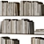 Sleek Minimalist Book Set 3D model small image 6