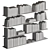 Sleek Minimalist Book Set 3D model small image 7