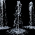 Day-Night Dancing Fountains Ensemble 3D model small image 6