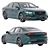 Geely Preface 3D Car Model 3D model small image 1