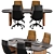 Modern Conference Table | Minimalistic Design 3D model small image 2