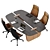 Modern Conference Table | Minimalistic Design 3D model small image 4