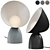 Sleek DFTP Hello Table Lamp 3D model small image 1