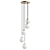 Globular 5-Light Pendant Fixture 3D model small image 1