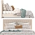 Luxury Natural Bedding Set 3D model small image 3