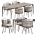 Alfresco Elegance Set 3D model small image 1