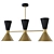 Elegant Dualight V3 Pendant Light 3D model small image 3