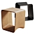 Ecal Stone Side Table 3D 3D model small image 3