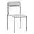 2021 Ascona Chair in Black 3D model small image 5