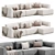 Bajvin Corner Sofa 2015 Model 3D model small image 2