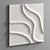 Modern Abstract 3D Wall Art 3D model small image 3