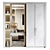 Modern Furniture Set st007 3D model small image 14