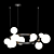 Elegant Ring Chandelier Lampatron IDAR 3D model small image 2