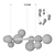 Elegant Ring Chandelier Lampatron IDAR 3D model small image 3