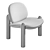 Modular Lounge Chair DS-910 3D model small image 2