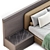 Double Bed by Lazzoni 3D model small image 4