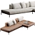Flexform PERRY UP Sofa 2016 3D model small image 3