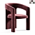 Elegant Holt Konyshev Chair 3D model small image 1