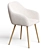 Judi Bucle White Chair 2017 3D model small image 2
