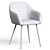 Judi Bucle White Chair 2017 3D model small image 3