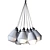 Customizable Pendant Light Genesis 3D model small image 3