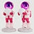 Fantasy Astronaut Floor Light 3D model small image 4