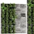 Vertical Concrete Wall Garden Set 3D model small image 1