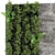 Vertical Concrete Wall Garden Set 3D model small image 6