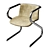 Retro Tubular Z Chairs Set 3D model small image 4