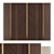 Wooden Wall Panel 3500x2800 mm 3D model small image 1