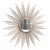 Champagne Sunburst Metal Mirror, 36 3D model small image 1