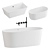 Aquabella Baths and Falper Mixers 3D model small image 1